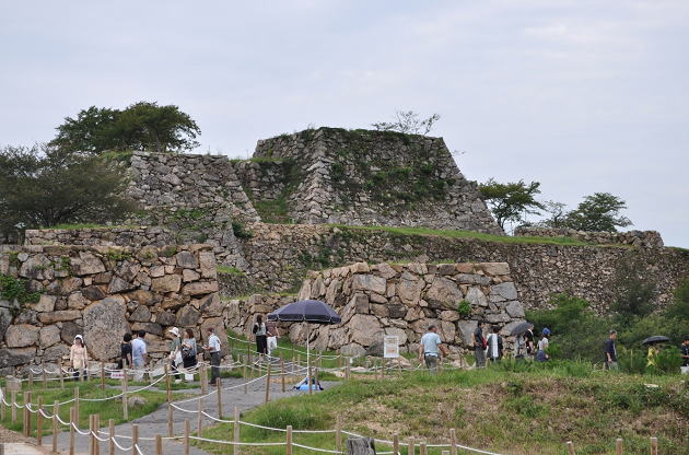 竹田城跡の石垣