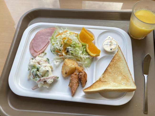 ライフイン勝田駅西で食べた朝食