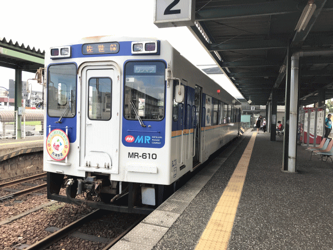 伊万里駅と松浦鉄道
