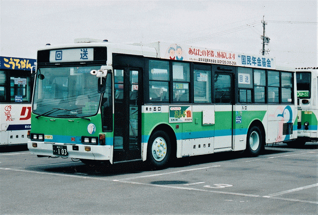 往時の岐阜市営バス