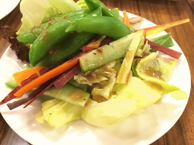 夕食バイキング・栃木県産の野菜バイキングが美味い