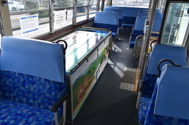 宮崎交通の「客貨混載バス」