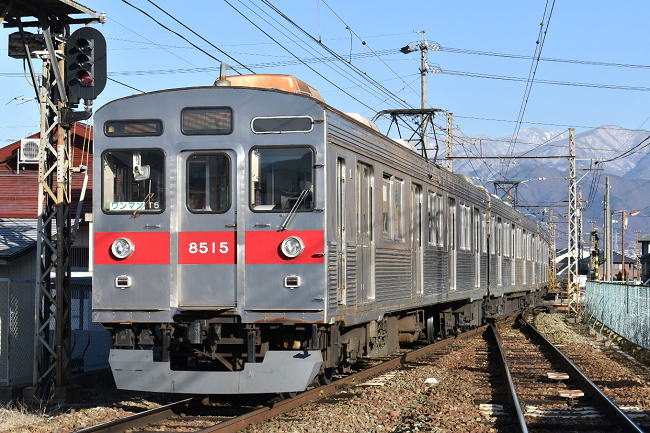 長野電鉄の8500系