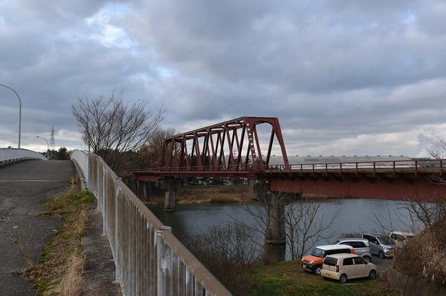 旧雄物川橋りょうの撮影地