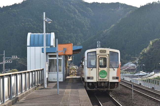 宍喰駅の阿佐海岸鉄道