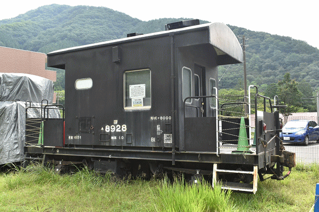 ヨ8000（足尾駅）
