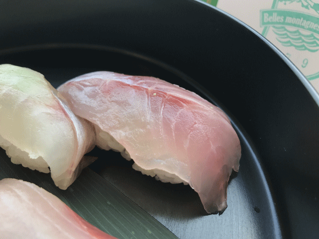 ぷち富山湾鮨セットの握り寿司