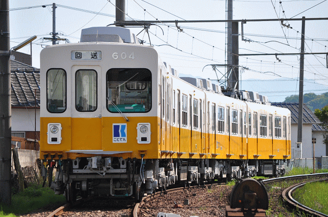琴電の元名古屋市営地下鉄名城線の車両