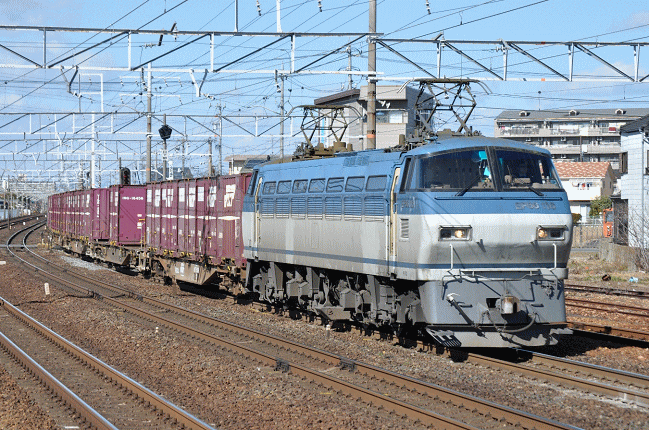 EF66の100番代（清州駅）