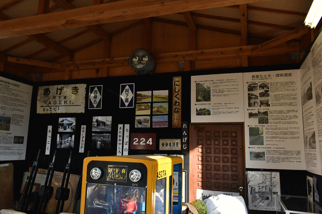 軽便鉄道博物館の展示