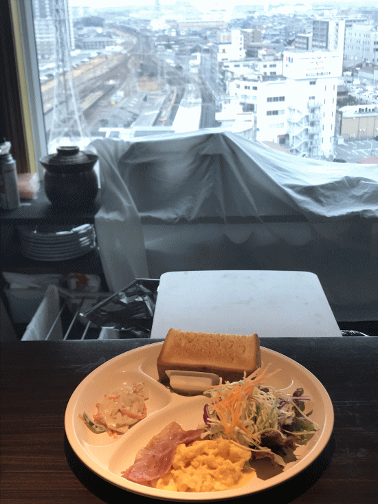 ホテルAU松阪の朝食