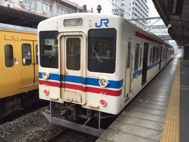 105系電車（三原駅）
