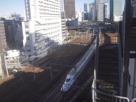 東京駅方面の眺望