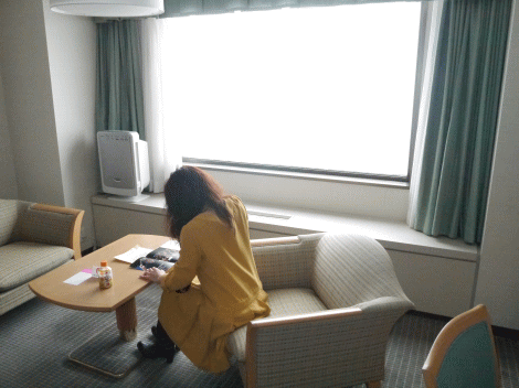 京王プラザホテル札幌の室内の状態