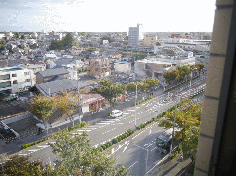 成田U-シティホテルからの鉄道の画像