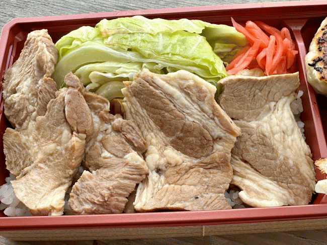 銚子電鉄焼豚弁当