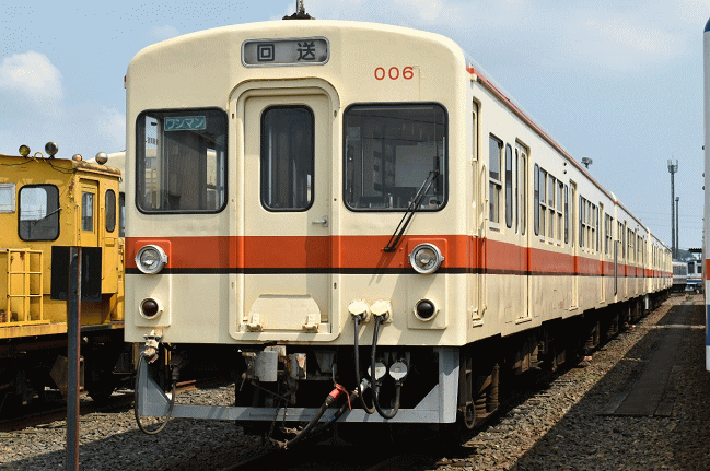 関東鉄道常総線のキハ006