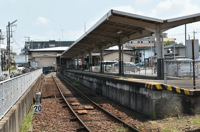 竜ケ崎駅のホーム