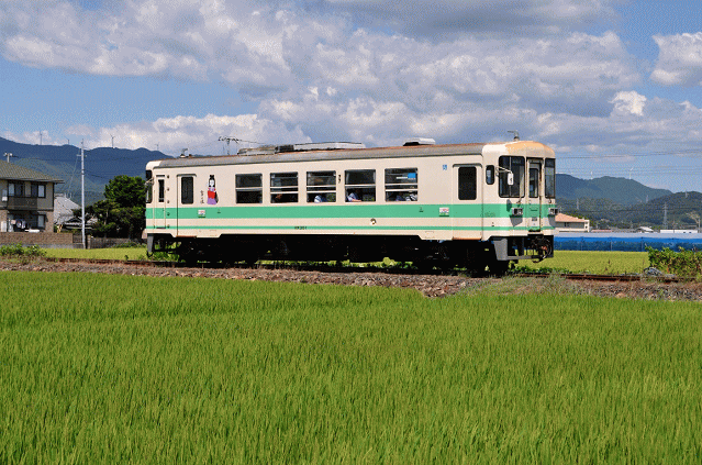 紀州鉄道KR301の昔の塗色