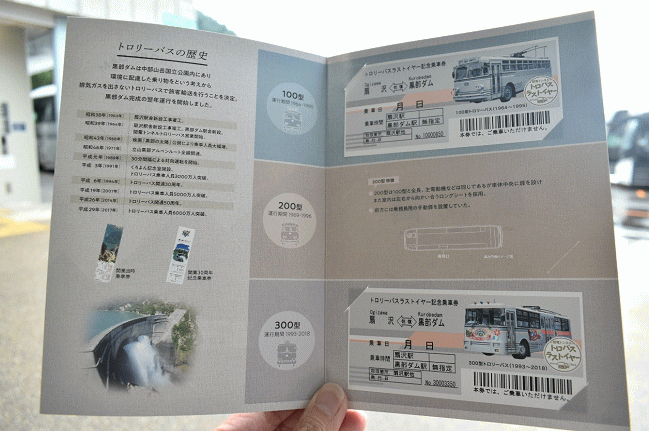 ５００円の、台紙とレプリカ記念券のセット