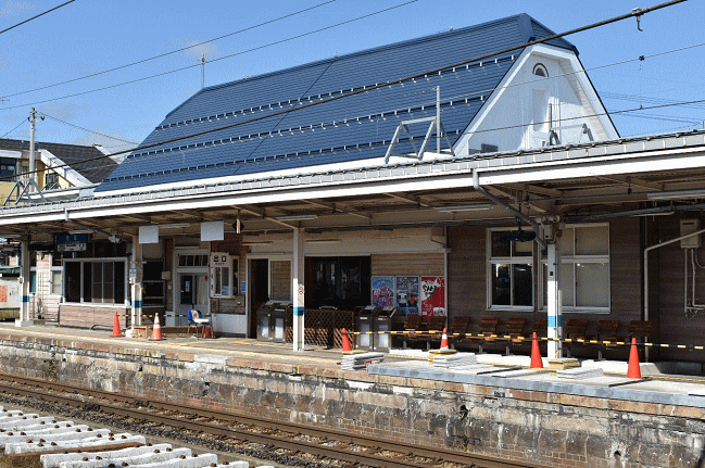 黒姫駅の駅舎