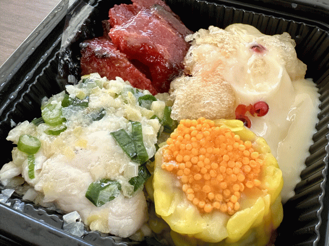 麻婆豆腐弁当のおかず類