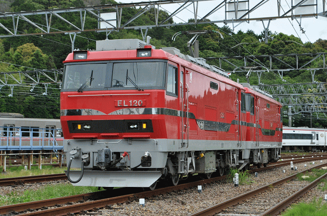 名鉄のEL120形電気機関車