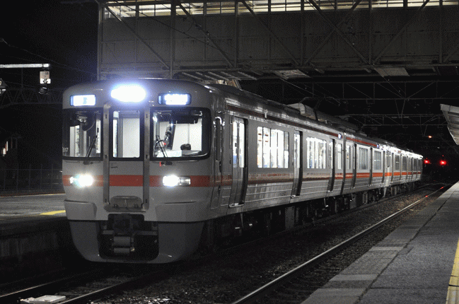 313系電車（上松駅）