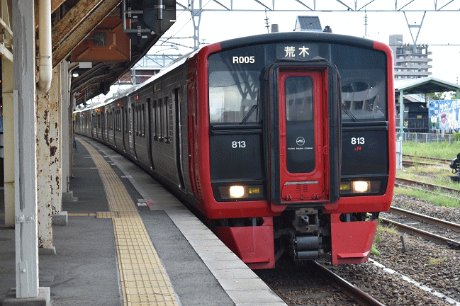 813系電車（鳥栖駅）