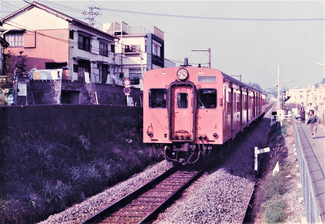 1987年の西浦上駅