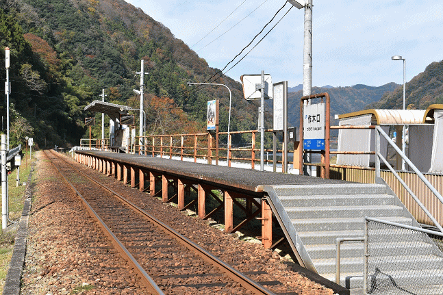 三江線の作木口駅