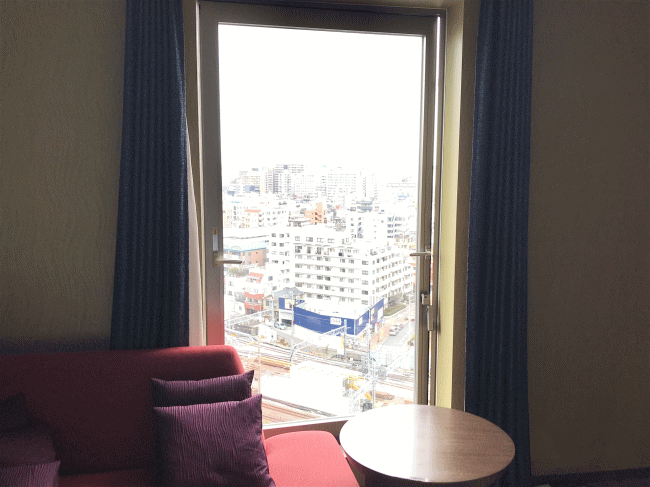リッチモンドホテルプレミア東京押上の窓