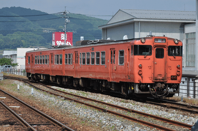 キハ47形（三次駅にて）