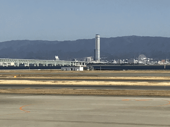関西空港のターミナルか見たスターゲイトホテル関西エアポート