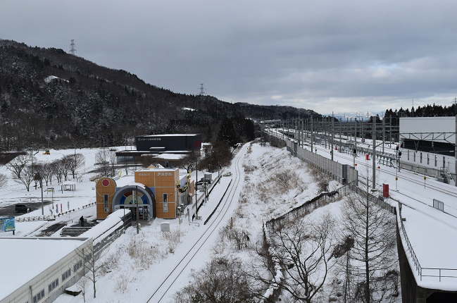 奥津軽いまべつ駅から木古内方面と道の駅