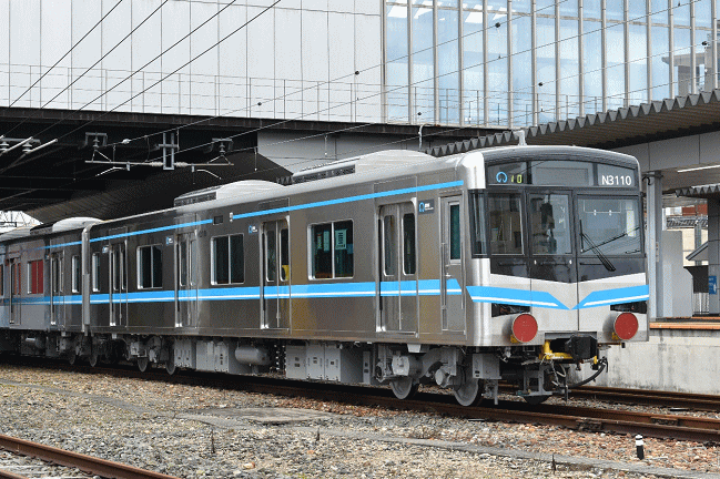 N3000形・N3110編成の甲種輸送（豊川）