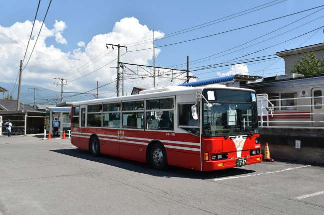 上田電鉄の代行バス
