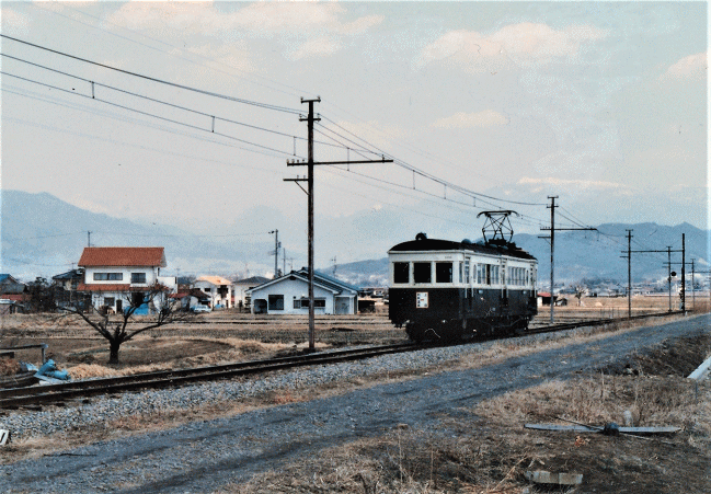 1980年代の、八木沢駅付近の撮影地
