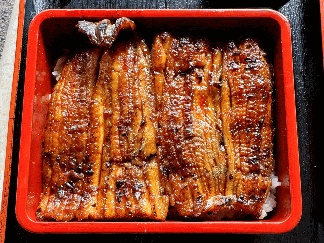 「浜名湖鰻専門店 駅のうなぎ屋 やまよし」のうな重