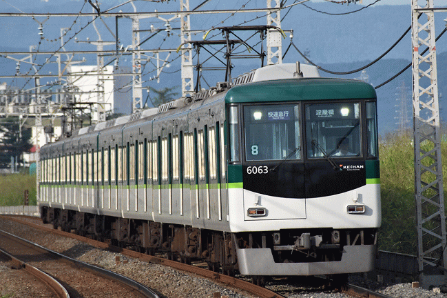 京阪電鉄の6000系