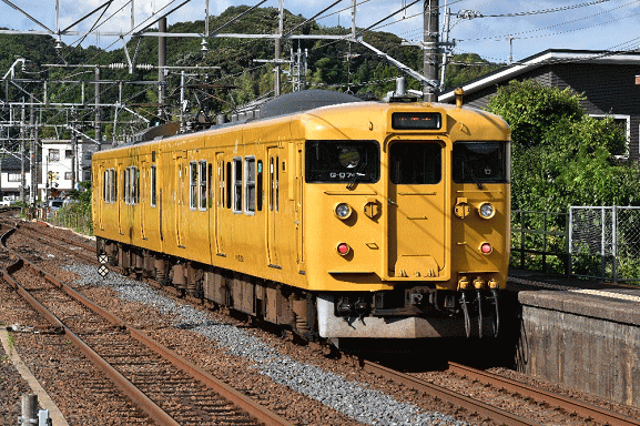 山陰本線の115系電車（宍道駅）