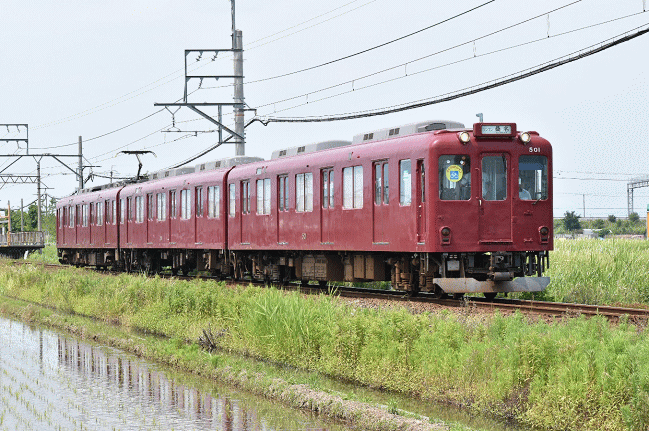 元名古屋線1600系の養老鉄道