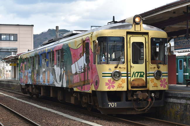 「丹後ゆめ列車」KTR701号