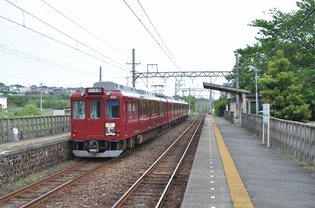 美濃山崎駅にて養老鉄道