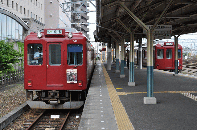 大垣駅にて養老鉄道